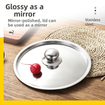 Tarpvalstybinis karšto pardavimo didmeninė prekyba tarpvalstybine užsienio prekyba populiarus nerūdijančio plieno puodų rinkinys sriubai didelės talpos sutirštintas buitinis sriubos puodas