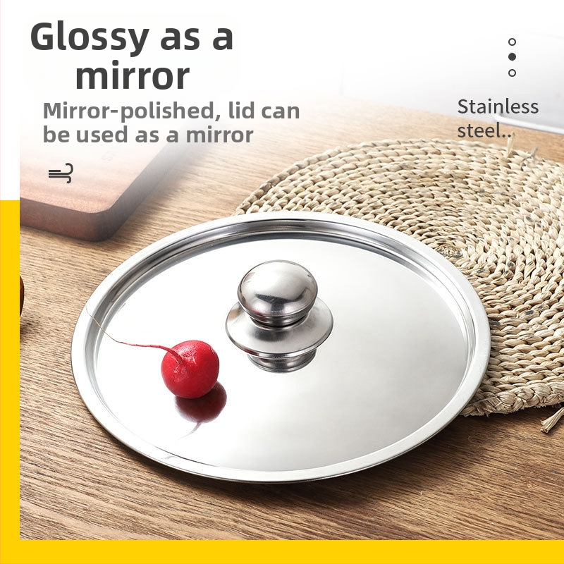 Трансгранична гореща продажба на едро трансгранична външна търговия Популярен комплект тенджери от неръждаема стомана за супа с голям капацитет, удебелена домакинска тенджера за супа