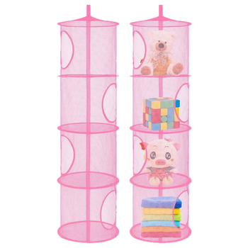 Διασυνοριακό πτυσσόμενο κρεμαστό καλάθι, αναπνεύσιμο καλάθι τεσσάρων τμημάτων, βελούδινο καλάθι αποθήκευσης παιχνιδιών, κρεμαστό κλουβί αποθήκευσης εσωρούχων, καλάθι στεγνώματος κατασκευαστή