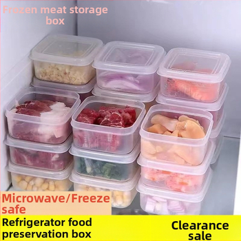 Maistinio šviežumo laikymo dėžė daržovių šaldikliui su dangčiu, mėsos šaldytuvui, maisto laikymui, vaisių laikymo dėžei, skirtai mikrobangų krosnelei