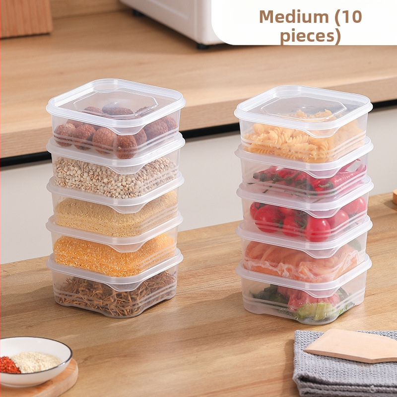 Maistinio šviežumo laikymo dėžė daržovių šaldikliui su dangčiu, mėsos šaldytuvui, maisto laikymui, vaisių laikymo dėžei, skirtai mikrobangų krosnelei