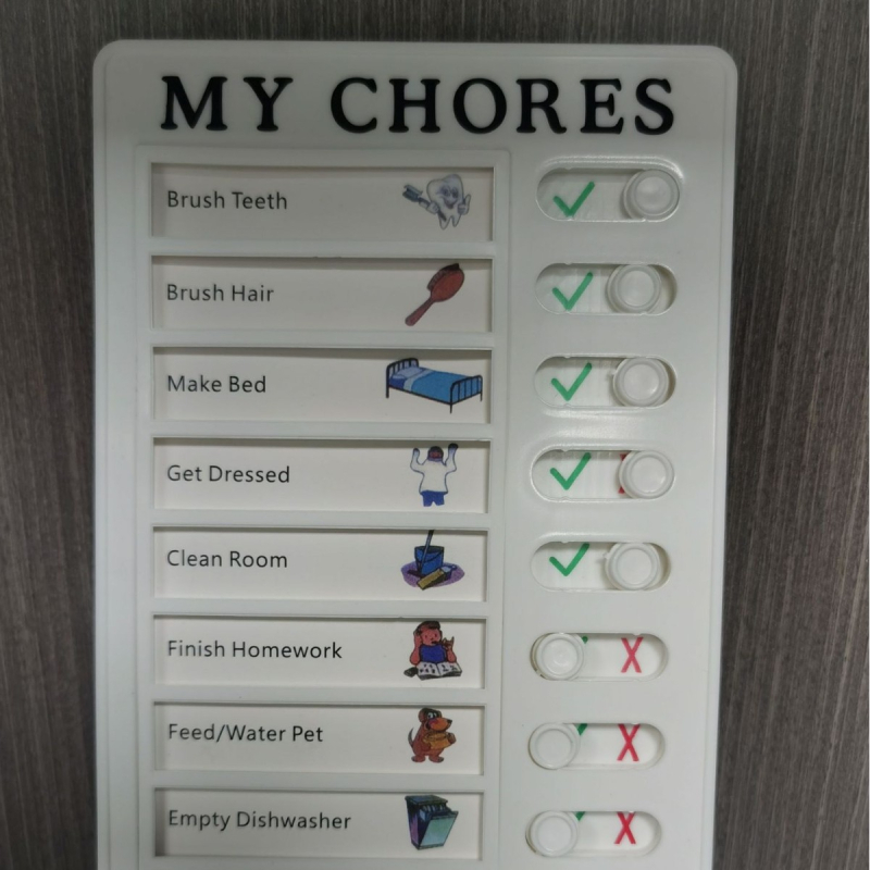 Samodisciplina, bušene kartice za djecu, formiranje dobrih navika, raspored, učenici osnovne škole, moji kućanski poslovi, artefakt bušene kartice, knjiga samodiscipline