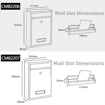 Кутия за родителски мнения в детска градина, Кутия за оплаквания на служители, Пощенска кутия за клиенти, Пощенска кутия за генерален мениджър, Външна пощенска кутия с ключалка