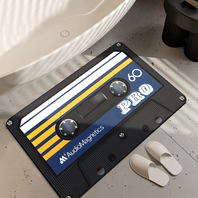 Teip Diatom Mud põrandamatt Vannitoa põrandamatt Sissepääsu uksematt Tualettruumi vett imav libisemiskindel jalamatt Kummist põhi Silikoonist muda