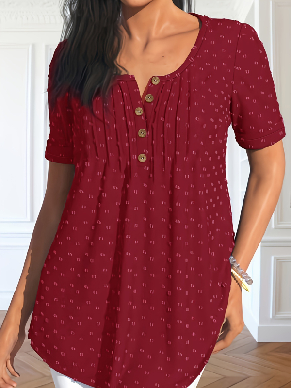 Moteriška palaidinė su dideliais dydžiais