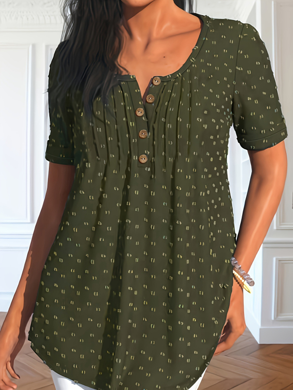 Moteriška palaidinė su dideliais dydžiais