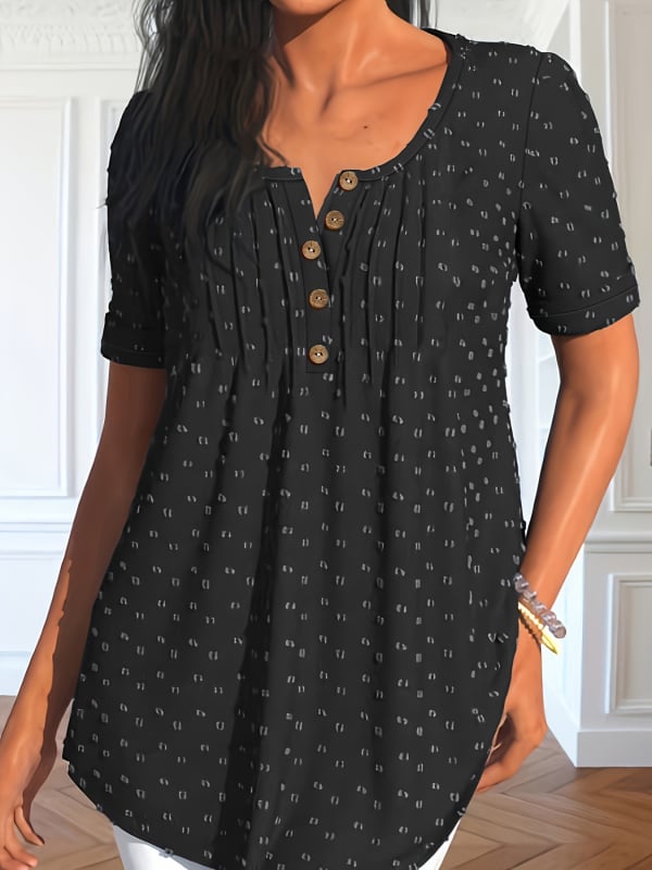 Moteriška palaidinė su dideliais dydžiais