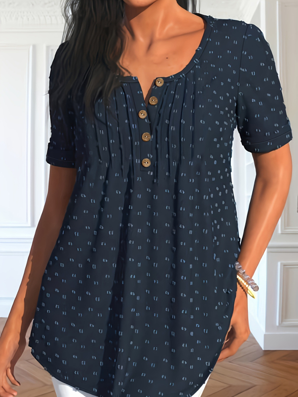 Moteriška palaidinė su dideliais dydžiais