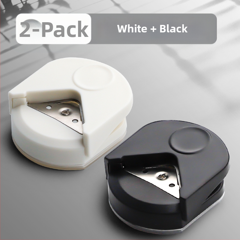 Apaļš stūru griezējs R4 apaļš stūru griezējs mazs apaļš griezējs pēcdiploma iestājeksāmeniem nošķelts birstošu lapu loka foto DIY apsveikuma kartīte