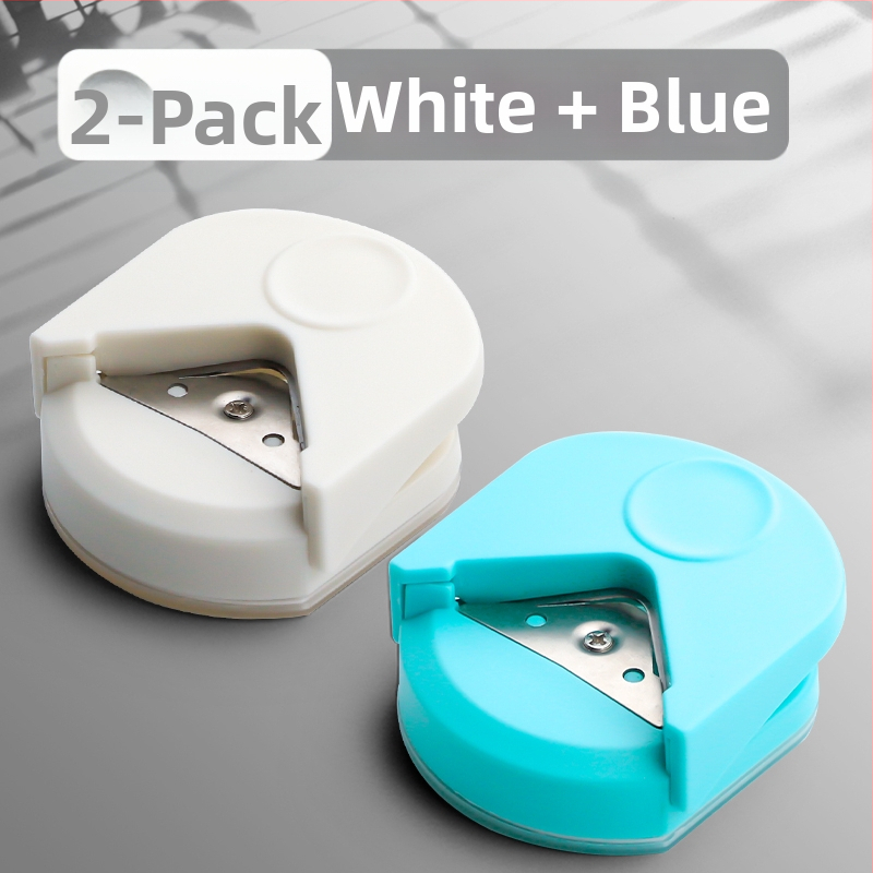 Apaļš stūru griezējs R4 apaļš stūru griezējs mazs apaļš griezējs pēcdiploma iestājeksāmeniem nošķelts birstošu lapu loka foto DIY apsveikuma kartīte