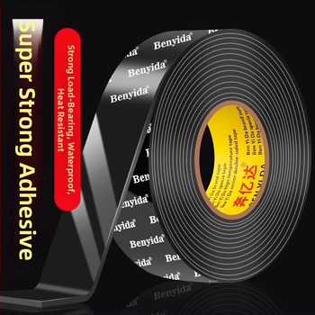 Supertugev kahepoolne liim, kõrge viskoossusega seinaliim, tugev liim, mis ei kahjusta seina, õmblusteta teip, autovaht, mis ei jäta jälgi.