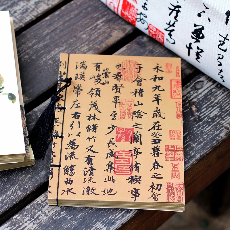 Tuulelõng käsitsi valmistatud raamatu tühi leht antiikne õpilase tarvikute nimekiri märkmik traditsiooniline hiina maalimine trükkimine loominguline