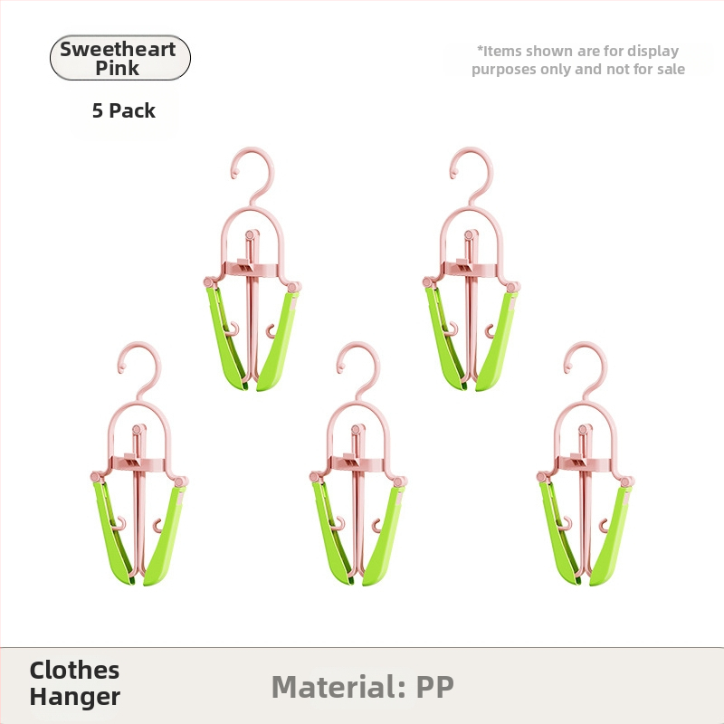 Majapidamisriidepuu klambriga, kõrge värviväärtusega õmblusteta klambriga, multifunktsionaalne üheotstarbeline plastmassist aluspesu sokkide klamber