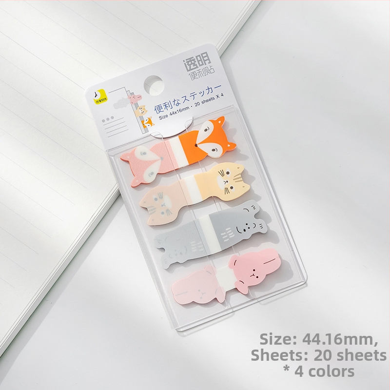 Kleepuv kolmemõõtmeline märkmepaber, õpilastele mõeldud värviliste siltidega indekskleebised