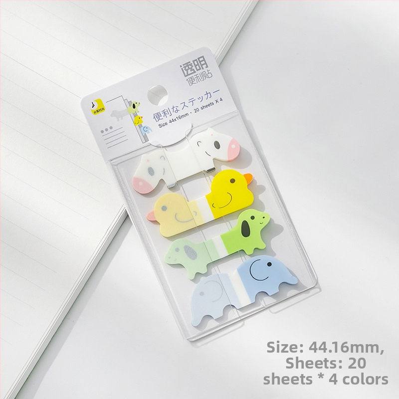 Kleepuv kolmemõõtmeline märkmepaber, õpilastele mõeldud värviliste siltidega indekskleebised