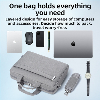 Преносима чанта за лаптоп 15,6 инча 14 инча чанта за лаптоп куфарче предпазваща от пръски бизнес чанта за мъже и жени 17 инча