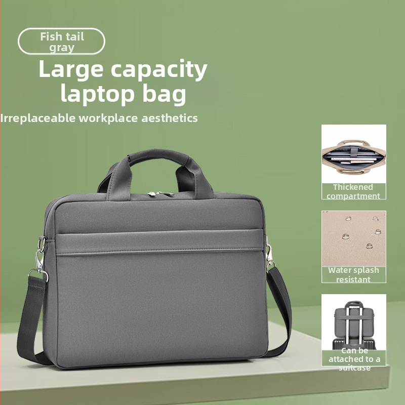 Kaasaskantav sülearvutikott 15,6-tolline 14-tolline sülearvutikott portfell pritsmekindel ärikott meestele ja naistele 17-tolline