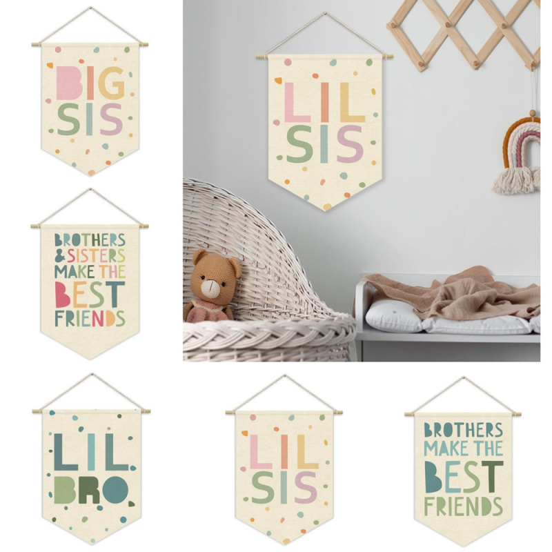 Piiriülene beebitoa kaunistus ripats lastele, saja päeva vanune beebi, fotorekvisiidid, lastetoa lõuend, dekoratiivsed seinakleebised