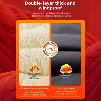 80-320 Βορειοανατολικά αδιάβροχα βαμβακερά παντελόνια, ανθεκτικά στο κρύο, ανδρικά χειμερινά παντελόνια με επένδυση από φλις, παχύρρευστο, εξαιρετικά παχύρρευστο βελούδινο αρνί, λίπασμα για μεγάλα μεγέθη.