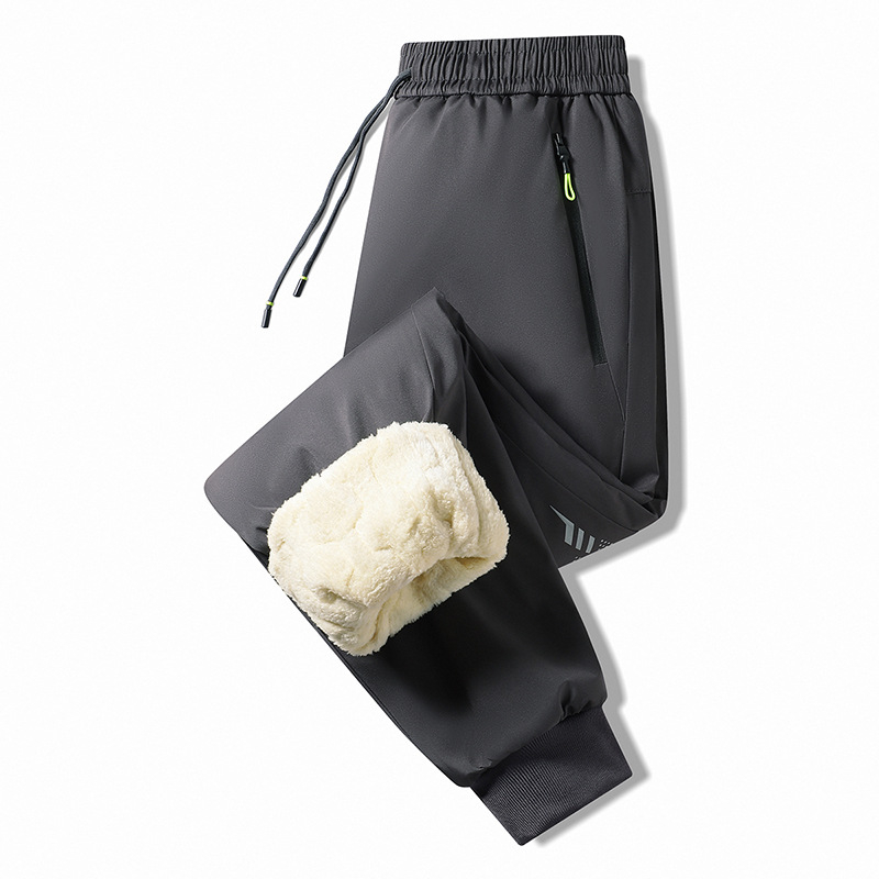 80-320 Northeast külmakindlad veekindlad puuvillased püksid meeste talvised fliisvoodriga paksendatud ülipaksu lambavillast sametist väetisega pluss-suuruses soojad püksid