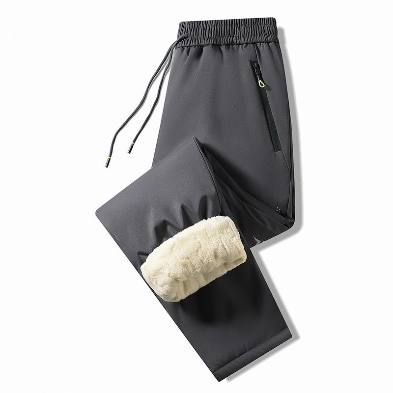 80-320 Northeast külmakindlad veekindlad puuvillased püksid meeste talvised fliisvoodriga paksendatud ülipaksu lambavillast sametist väetisega pluss-suuruses soojad püksid