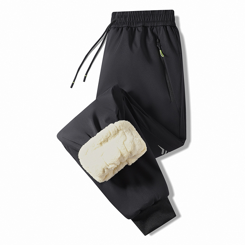 80-320 Northeast külmakindlad veekindlad puuvillased püksid meeste talvised fliisvoodriga paksendatud ülipaksu lambavillast sametist väetisega pluss-suuruses soojad püksid