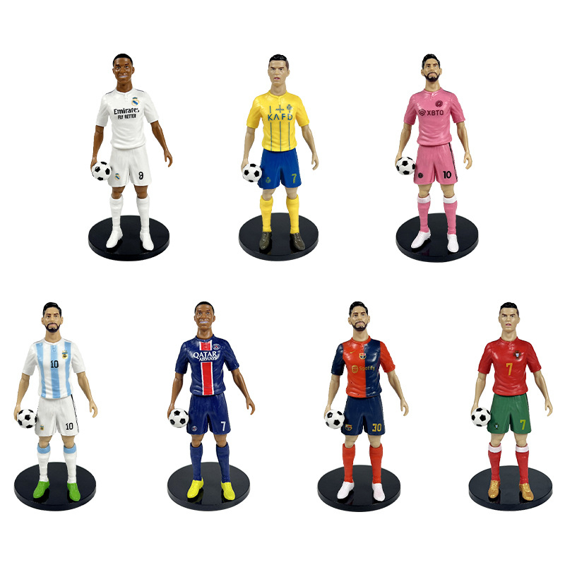 Prekogranični novi proizvodi, figure pravih nogometnih zvijezda, ukrasi za stolne automobile, moderne igračke, rukotvorine i igračke