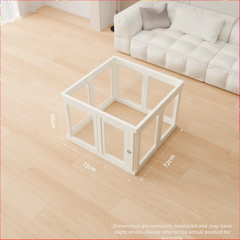 Claw Villa läbipaistev koeratara akrüülkennel lemmikloomade sisetara küülikule suurele koerale väikesele koerale koerapuur