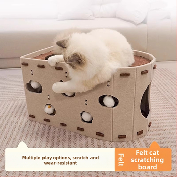 Kassi kraapimislaud, Kassipesa, Integreeritud kulumiskindel ja kriimustuskindel, Universaalne kassimänguasi igaks aastaajaks, Eneserõõmu ja igavuse leevendus, Kassipesa ämber, Multifunktsionaalne