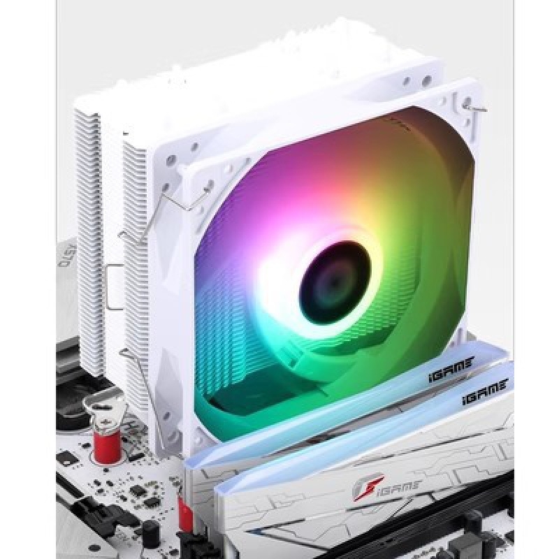 Limin AX120R SE arvuti CPU radiaator antigravitatsiooniline lauaarvuti ARGB ventilaator vaigistatud valge 1700/AM5