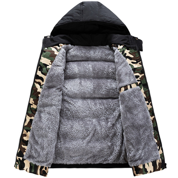 Plius dydžio rudens ir žiemos pūkinė medvilninė liemenė vyrams, nuimamas gobtuvas, sportiniai medvilniniai drabužiai, ėrienos aksominė liemenė, striukė, apsauganti nuo šalčio, storinanti