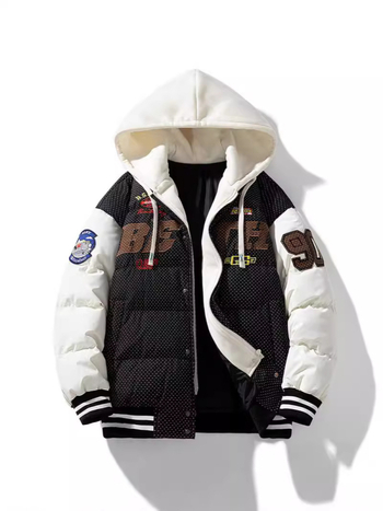 Ανδρικό χειμωνιάτικο, χοντρό, ζεστό βαμβακερό μπουφάν για μεγάλους άνδρες, ιαπωνικό ρετρό φουσκωτό μπουφάν από γραφένιο, διασυνοριακή τάση