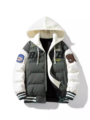 Ανδρικό χειμωνιάτικο, χοντρό, ζεστό βαμβακερό μπουφάν για μεγάλους άνδρες, ιαπωνικό ρετρό φουσκωτό μπουφάν από γραφένιο, διασυνοριακή τάση