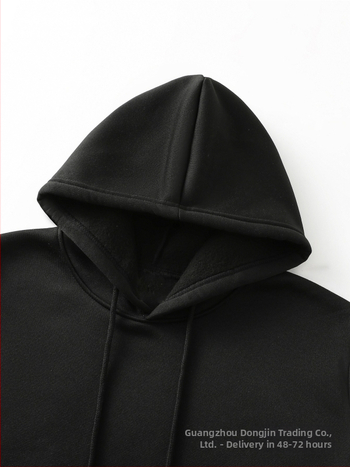 Meeste geomeetrilise mustriga vabaaja kapuutsiga dressipluus - pikkade varrukatega, känguru taskuga, sportimiseks õues kasutamiseks