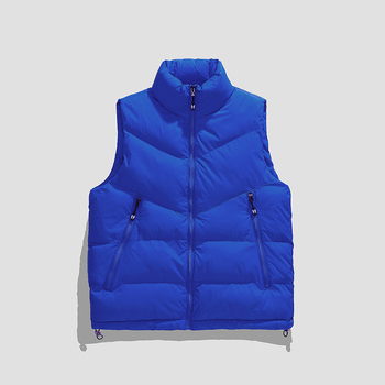 Ανδρικό Μονόχρωμο Βαμβακερό Γιλέκο 2023 Fashion City Large Size Loose Fat Man Ευρώπη και Αμερική Διασυνοριακό Ηλεκτρονικό Εμπόριο Amazon Supply