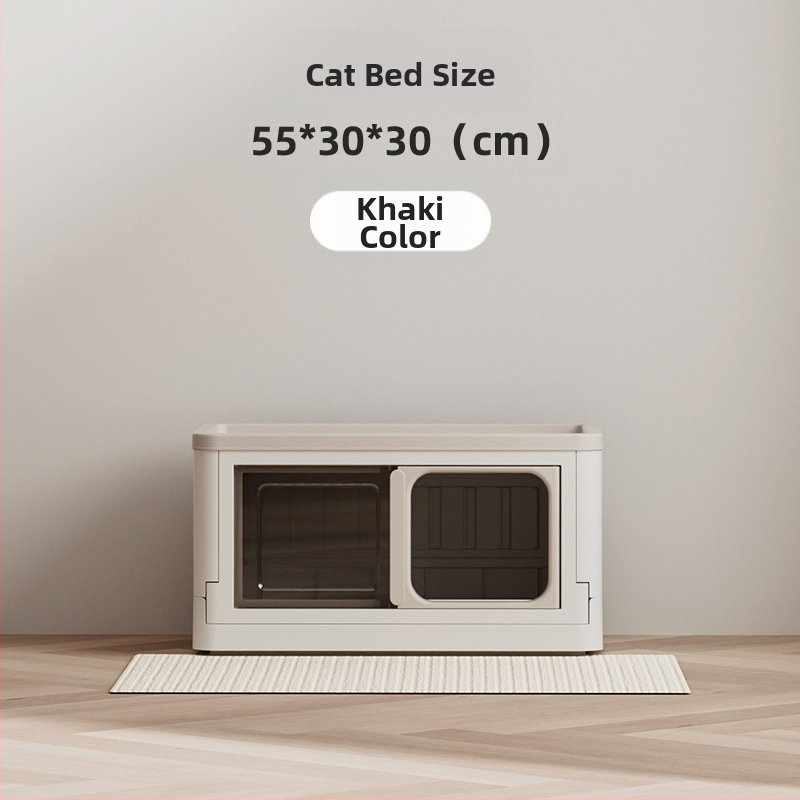 Täielikult suletud kassiliivakast, lõhna- ja pritsmevastane sahtlitüüpi kassiliivakast, kokkupandav mitmekihiline liivavastane kassi tualettruum, hulgimüük