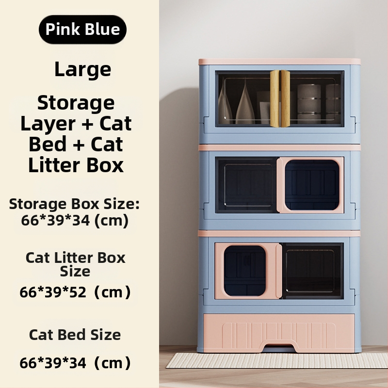 Täielikult suletud kassiliivakast, lõhna- ja pritsmevastane sahtlitüüpi kassiliivakast, kokkupandav mitmekihiline liivavastane kassi tualettruum, hulgimüük