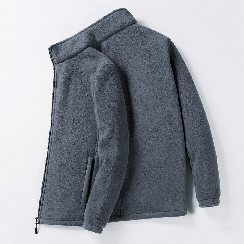 Talvine õuefliisjakk Meeste fliisvoodriga fliisjakk Plus Size paks soe dressipluus Amazon Hair