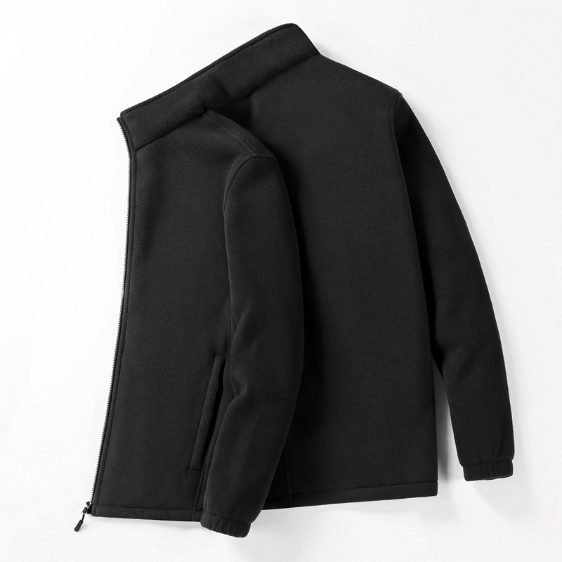 Talvine õuefliisjakk Meeste fliisvoodriga fliisjakk Plus Size paks soe dressipluus Amazon Hair