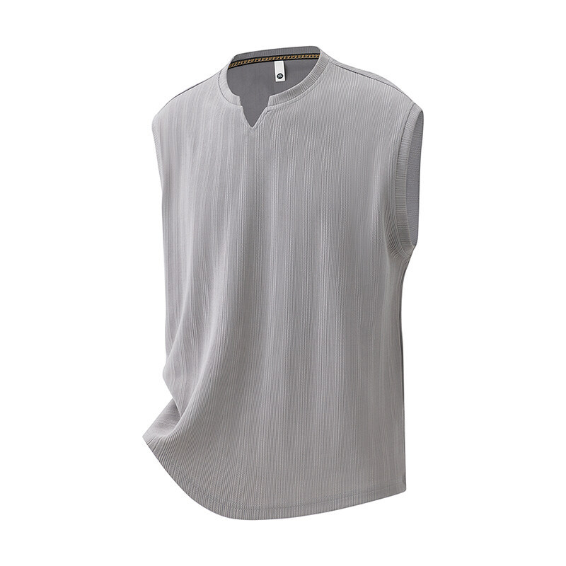 2025. aasta uus suvine mood 7A Ice antibakteriaalne vest žakaarkangast pluss rasvasisaldusega pluss M-8Xl eksport hulgimüük