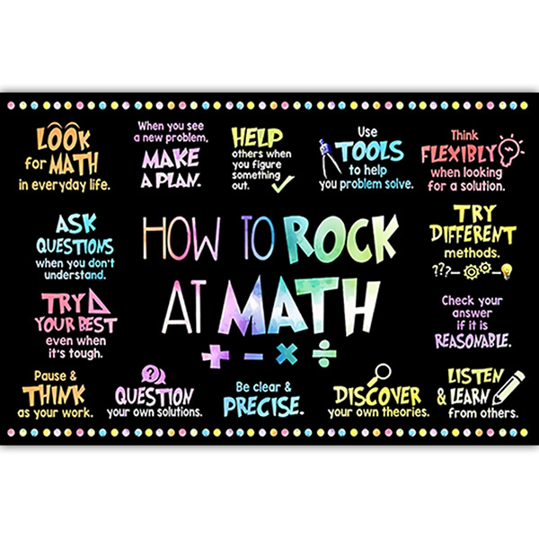 Piiriülene allikas õpetaja klassiruum inglise kiri inspireeriv plakat spreivärviga värvitud matemaatiline valem klassiruumi seinakaunistus maali südamik