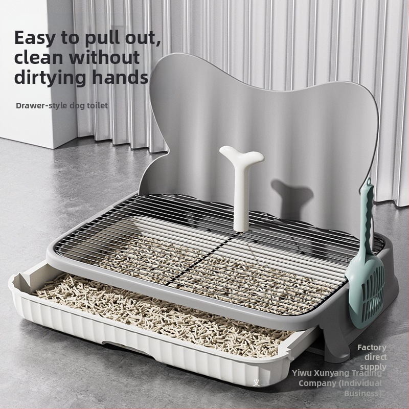 2025. aasta sahtlitüüpi koeratualett, väike koer, kutsikas, astmevastane lemmiklooma liivavann, kaisukaru kakavann