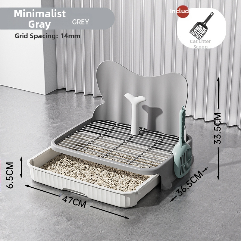 2025 m. stalčiaus tipo šunų tualetas, šunims, mažiems šunims, šuniukams, apsaugantis nuo žingsnių, smėlio dubenėlis, meškiukų kakučių dubenėlis