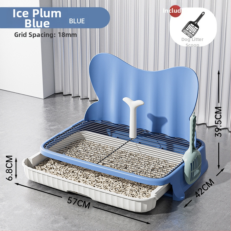 2025 m. stalčiaus tipo šunų tualetas, šunims, mažiems šunims, šuniukams, apsaugantis nuo žingsnių, smėlio dubenėlis, meškiukų kakučių dubenėlis