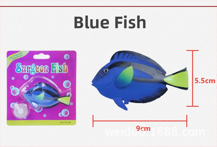 Akvārija ainavu simulācija jūras zivis akvārija rotājumi mākslīgās zivis plastmasas peldēšana mākslīgās zivis gaismas zivis dekoratīvās zivis