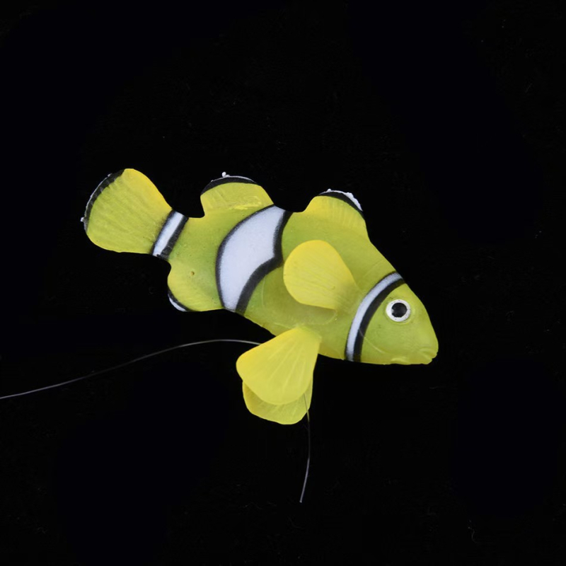 Akvārija ainavu simulācija jūras zivis akvārija rotājumi mākslīgās zivis plastmasas peldēšana mākslīgās zivis gaismas zivis dekoratīvās zivis