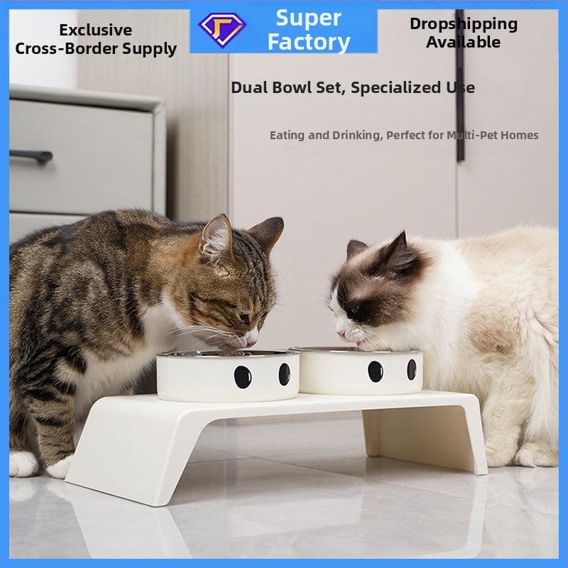 Lemmiklooma kauss, löögikindel kassi kauss, kassi kaelakaitse, kassitoidu kauss, koeratoidu kauss, roostevabast terasest, piiriülene uus koerakauss, hulgimüük