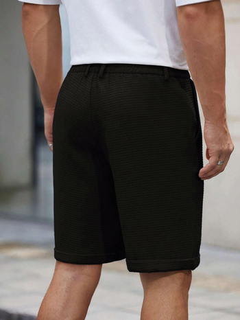 Ανδρικό σορτς κοστουμιού για άνδρες, άνοιξη και καλοκαίρι, μοντέρνο, casual, μεσαίου μήκους παντελόνι με κυματιστό τελείωμα, νέο, ανοιχτόχρωμο, ώριμο στυλ