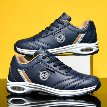 Meeste kingad 2024 Uued välistingimustes kasutatavad jooksujalatsid Moodsad soojad paksendatud fliisvoodriga õhkpadjaga vabaaja tossud Trendikad kingad