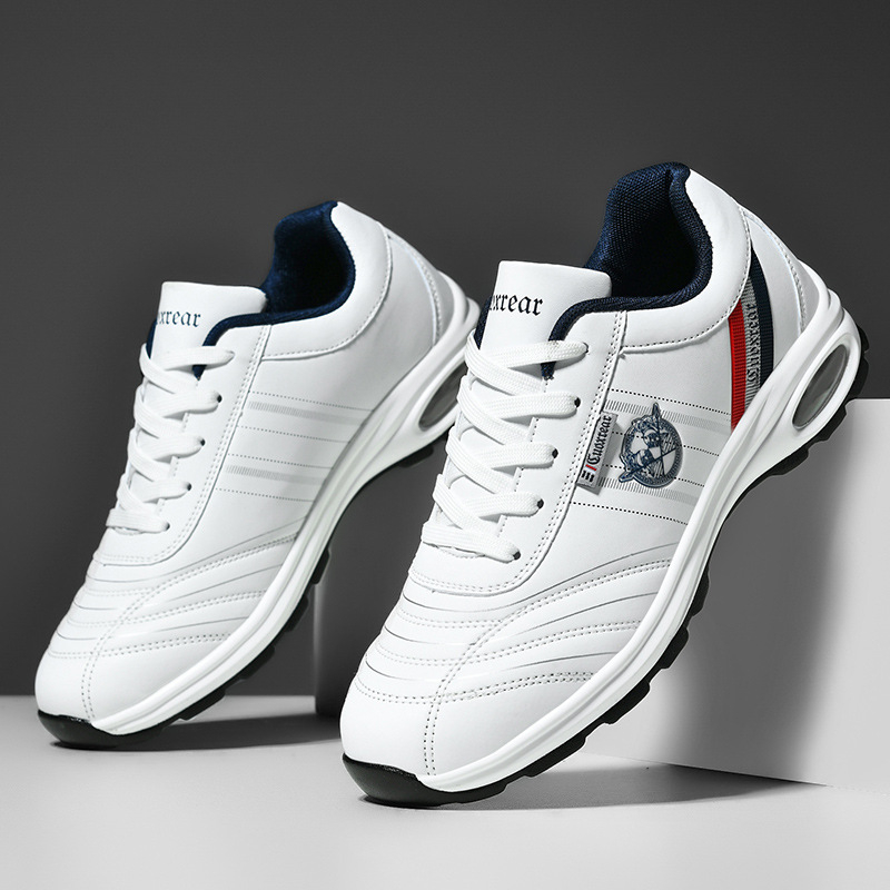 Meeste kingad 2024 Uued välistingimustes kasutatavad jooksujalatsid Moodsad soojad paksendatud fliisvoodriga õhkpadjaga vabaaja tossud Trendikad kingad